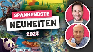 Schnellüberblick 60 NEUE Brettspiele im Frühjahr 2023 [upl. by Relly]