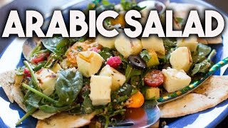 Arabic Salad  Party Perfect  Kravings [upl. by Yentiw568]