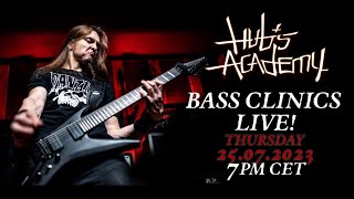 Summer Guitar Clinics live EP 4  BASS EPISODE hubsacademy [upl. by Olivette978]