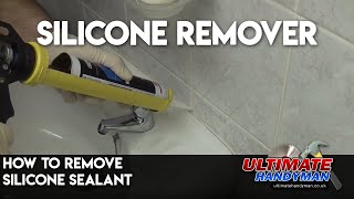 How to remove silicone sealant [upl. by German]