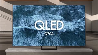 QLED Q70A  Samsung [upl. by Enawtna]