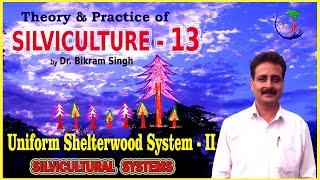 SILVICULTURE 13  The Uniform Shelterwood System II by Dr Bikram Singh [upl. by Adolfo813]