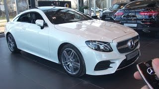 2017 Mercedes E Class Coupe Full Review 2018 Interior Exterior Infotainment System E200 AMG package [upl. by Rea]