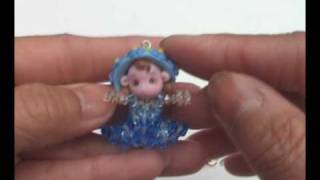 Swarovski Crystal Doll by AllCoolCrafts in fastmotion [upl. by Elsa316]