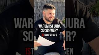 Warum ist das Jurastudium so schwer jura mindset law [upl. by Ahsinor]