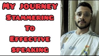 How to overcome stammering  My experience and journey to solve [upl. by Lehcer]