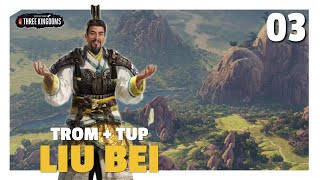 Guan Yu is Unbelievably Powerful  Liu Bei 194 TROM  TUP Lets Play E03 [upl. by Werdn175]