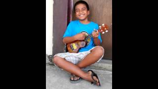 Playing island songs on Kosrae Micronesia [upl. by Thill]