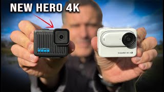 insta360 GO 3S vs GoPro Hero 4K [upl. by Lessig]