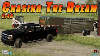 Moving cattle  Ep46 CTD  FS22 [upl. by Anilasor]