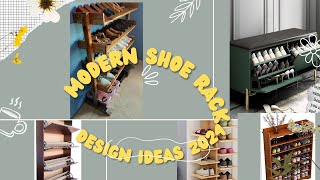 Modern Shoe Rack Design Ideas 2024  Creative Shoe Organizer Ideas for Home Decor [upl. by Pen]