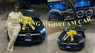 I BOUGHT MY DREAM CAR  MERCEDES BENZ A220 Car Tour [upl. by Virge]