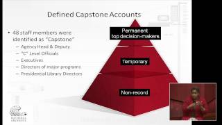 Capstone A New Approach To Managing Email Records NARAs Internal Implementation [upl. by Nerret]