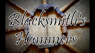 Blacksmith Hammers and Uses  Types of Forging Hammers [upl. by Rma]