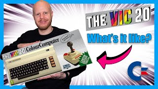 The VIC 20  Full sized VIC20  VIC20 Maxi  VIC20 Replica by Retro Games Ltd [upl. by Anaytat]