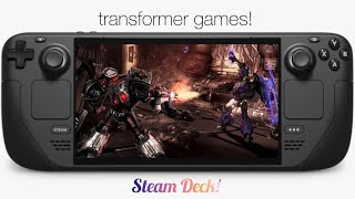 How To Get Transformers War For Cybertron Working On The Steam Deck [upl. by Larual]