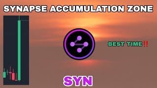 SYNAPSE CRYPTO ENTERS REBOUND ZONE IN AUGUST 2024‼️ SYN COIN BEST TIME TO GET IN‼️ ACCUMULATION ZONE [upl. by Packer]