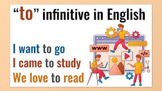 How do you use the TO infinitive in English with examples [upl. by Perusse632]