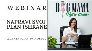 Besplatan webinar Napravi svoj plan ishrane za mršavljenje [upl. by Nicolle587]