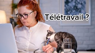 POURQUOI LE TÉLÉTRAVAIL  TELEWORKING [upl. by Nyvrem270]