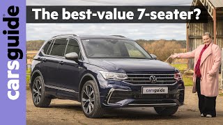 Volkswagen Tiguan Allspace 2025 review 162TSI RLine  Better familycar bet than Kia Sorento [upl. by Llesig]