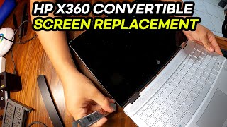 HP X360 Convertible 14 Screen Replacement [upl. by Abbate733]