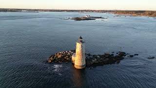 Whaleback Lighthouse  FlyAround [upl. by Alekram789]