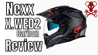 Helmet Review Nexx XWED2 Carbon ADV Helmet [upl. by Mabelle]