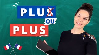 Comment prononcer PLUS en français  Les règles de prononciation expliquées [upl. by Genevieve]