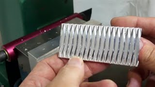 Quick And Easy Machined Checkering [upl. by Dlorag]