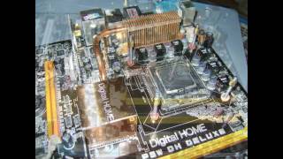 ASUS P5W DH DELUXE Intel Quad Core Q6600 Geforce 9800 GT 1GB Build by Fathey [upl. by Anerok561]