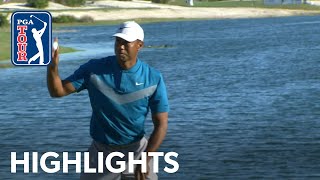 Tiger Woods shoots fiveunder par 67  Round 3  Hero 2019 [upl. by Regnig]