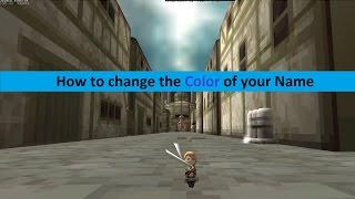 AOTTG How to change the colors of your name Link in Description 10022014 [upl. by Scevour685]