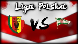 Liga Polska Korona Kielce vs Lechia 09112024 godzina 1215 [upl. by Ibor]