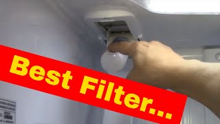 LG Refrigerator Water filter ChangeClatterans Best Filter [upl. by Ilonka]