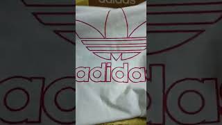 UNBOXING ADIDAS SALE TREFOIL TEE SHORTS [upl. by Aniarrol]