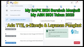 My SAPK BKN berubah Menjadi My ASN BKN Tahun 2023 [upl. by Leibrag]