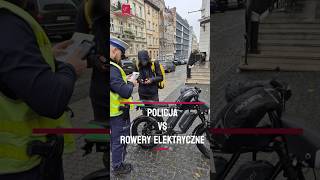 EBIKE na celowniku Policji  KONTROLE rowerów elektrycznych w Poznaniu [upl. by Chloe]