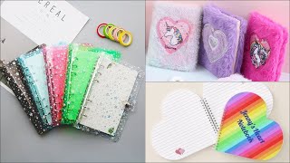 15 DIY Notebook Idea  Amazing School Supplies Cute Crafts for Back to School  Notebook Decoration [upl. by Noirret1]