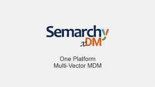 Semarchy xDM Overview [upl. by Giorgio461]