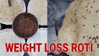 Diet Roti Recipe  Weight Loss Roti  Chapati By Rakhshanda [upl. by Moretta934]