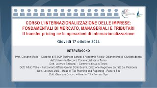 L’internazionalizzazione delle imprese fondamentali di mercato manageriali e tributari  V [upl. by Joyann]