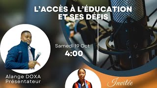 Sujet Laccès à léducation et ses défis [upl. by Grearson536]