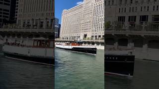 CHICAGO RIVERWALK🏙️ chicago youtubeshorts youtube youtubeshort chicagoriverwalk travel city [upl. by Anehsat]