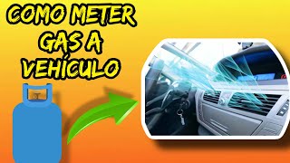 Como meter gas a tu vehículo [upl. by Margeaux]