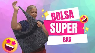 superbag 24 fios em croche facil e rapida [upl. by Eesak]