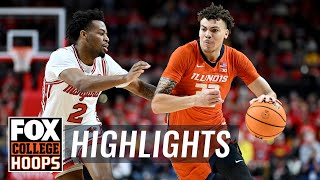 No 14 Illinois Fighting Illini vs Maryland Terrapins Highlights  CBB on FOX [upl. by Amliv42]