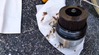 How to change oil on BMW 135i English Version [upl. by Olodort152]