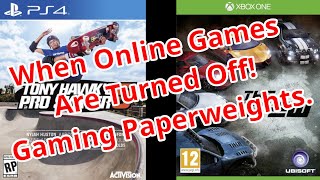 When Online Games Go Offline Paperweights Tony Hawks Pro Skater 5  The Crew [upl. by Eastlake]