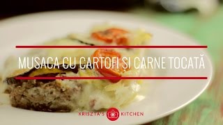 Musaca de vinete cu carne tocată de porc la cuptor [upl. by Pickard914]